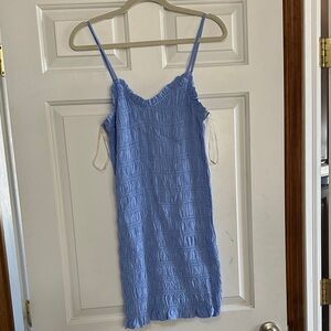 NWT Forever 21 smocked fitted dress